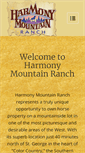 Mobile Screenshot of harmonymountainranch.com